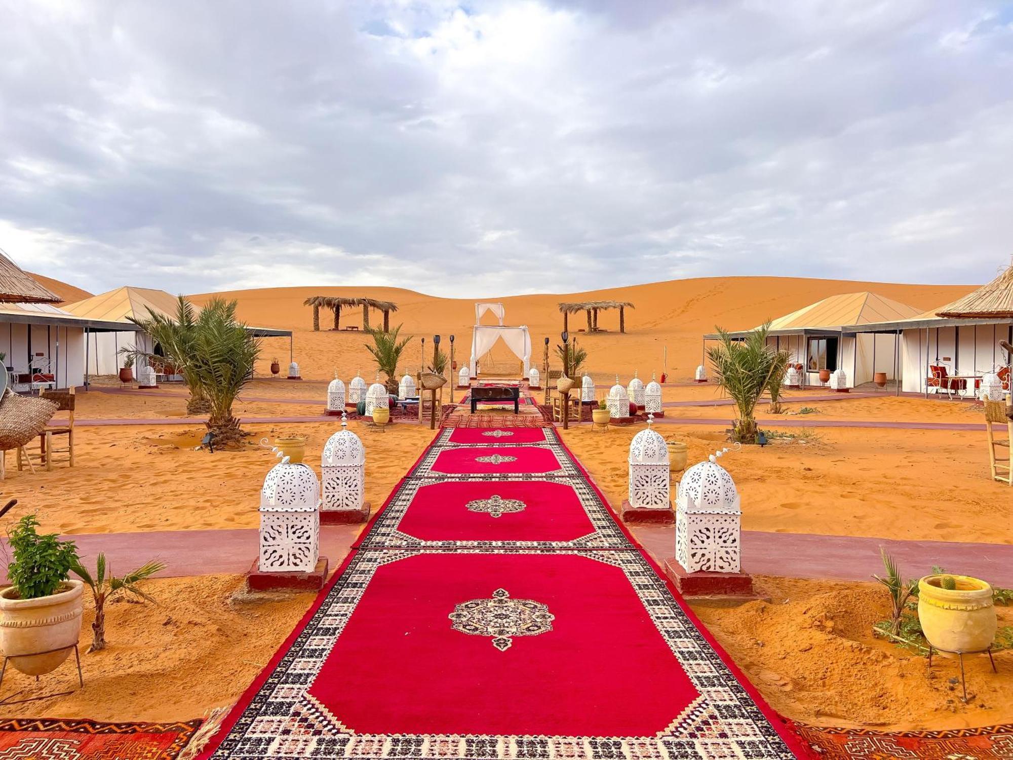 Hassan Luxury Camp Merzouga Buitenkant foto