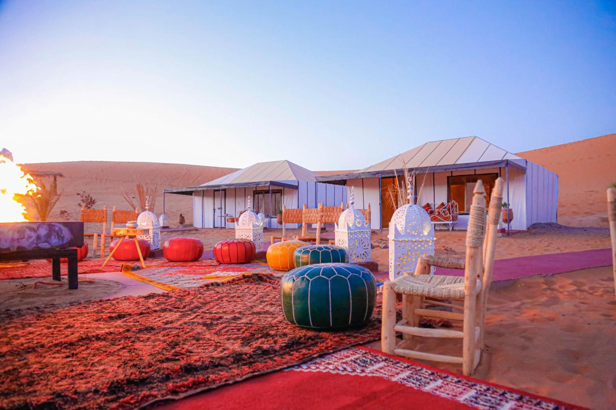 Hassan Luxury Camp Merzouga Buitenkant foto